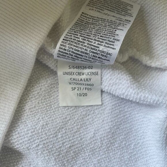 Pink Floyd Dark Side of the Moon White Sweatshirt - Picture 4 of 7